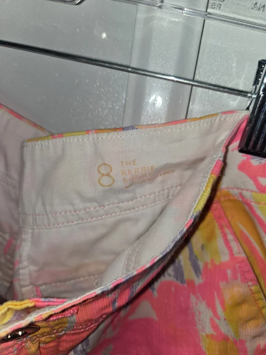 Lilly Pulitzer Neon Pink Tropical High-Waist Shorts - Picture 3 of 3